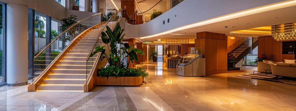 an elegantly designed residential interior showcasing a harmonious blend of modern architecture and personalised decor, highlighted by sophisticated lighting and a thoughtful layout that emphasises the unique character of the space.