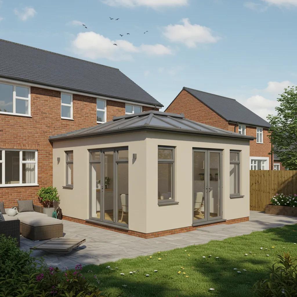 Stylish single-storey extension in Cardiff demonstrating permitted development rules